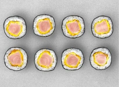 Классический ролл с окунем