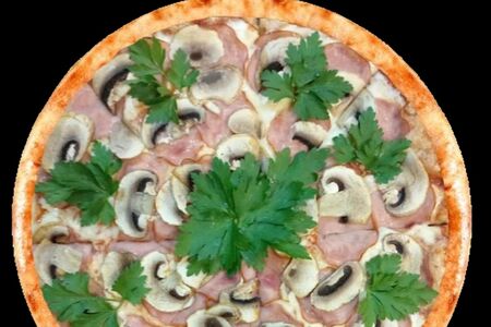 Ветчина и грибы  