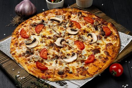 Пицца Курица с грибами