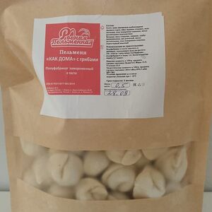 Пельмени Как Дома с грибами