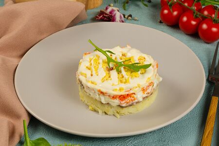 Салат Мимоза