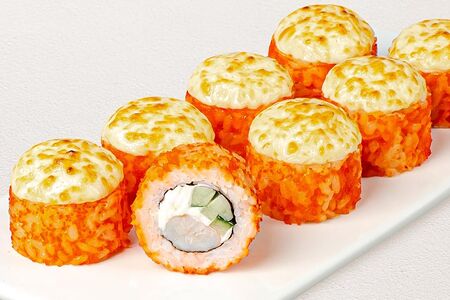 Ролл Тигровая креветка с моцареллой