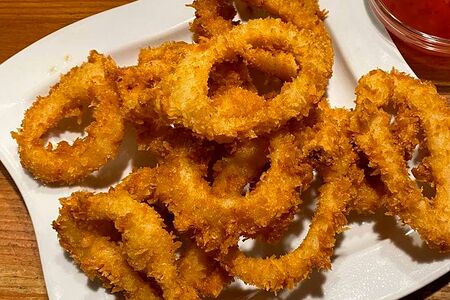 Мык Чиен Су кальмары в кляре