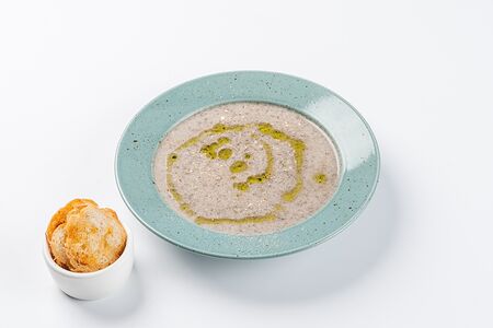 Суп-крем грибной