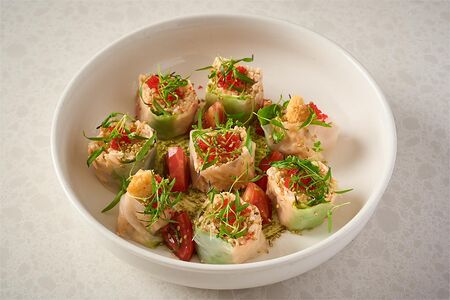 Спринг-ролл с креветками