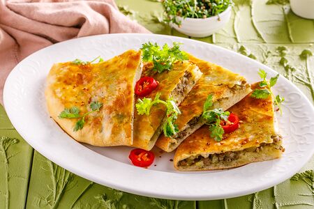 Кубдари с бараниной