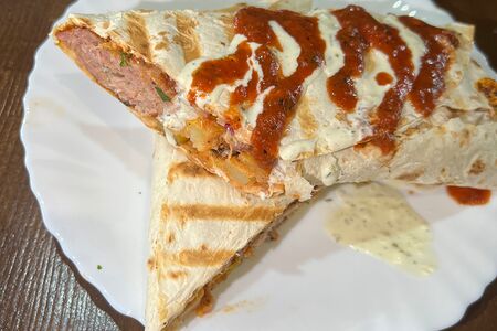 Шаурма с куриным люля