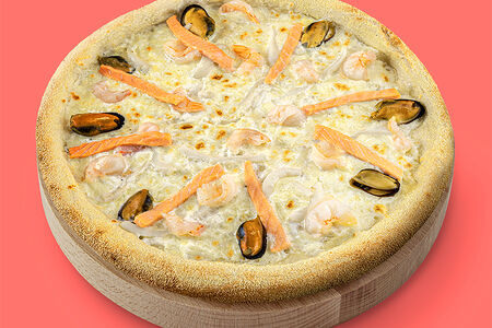 Пицца с морепродуктами