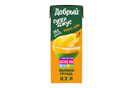 Сок Добрый Яблоко-груша