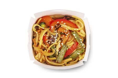 Лапша овощная в соусе терияки