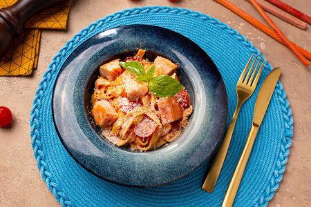 Паста Ла Лосось