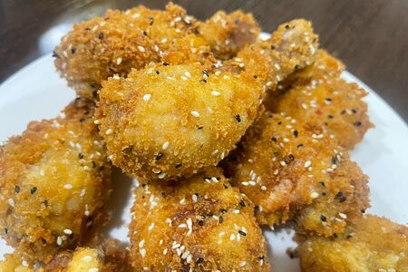 Голень в панировке