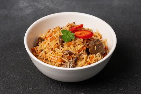 Плов по-узбекски из говядины