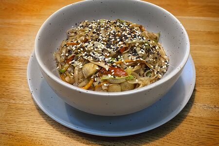 Удон с овощами