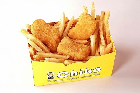 Снэк-бокс с соусом на выбор малый