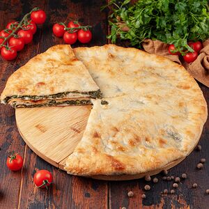 Осетинский пирог со шпинатом и сыром 