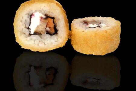 Сегун лосось-угорь ролл