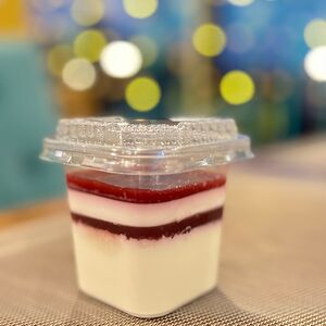 Панна котта ягодная