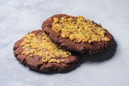 Кукис шоколадный с апельсином