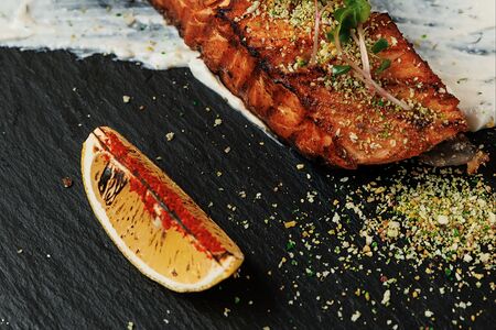 Стейк из сёмги 