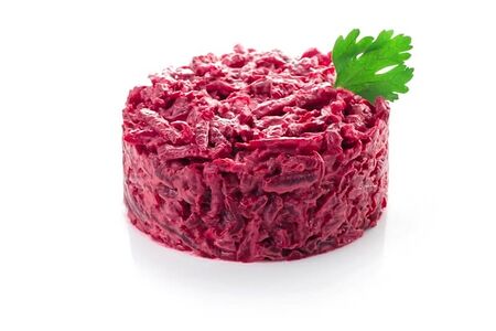 Салат из свеклы с чесноком