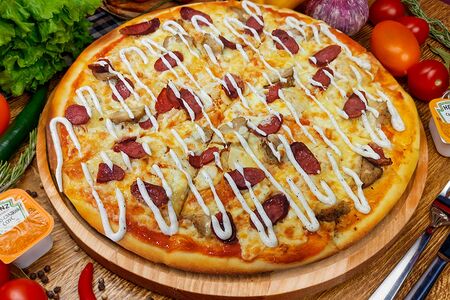 Калорийная на тонком тесте