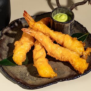 Креветки темпура