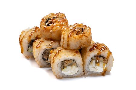 Унаги-ролл с грушей