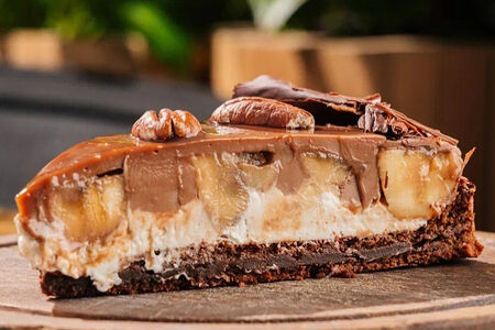 Брауни с бананом