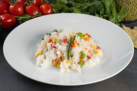 Рис с овощами