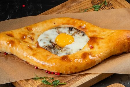 Хачапури с грибами