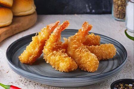 Креветки в кляре