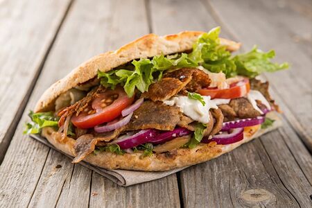 Донер с курицей 