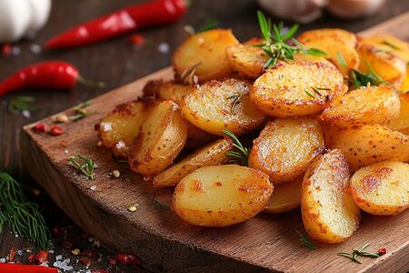 Картофель по-деревенски