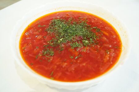 Борщ с говядиной