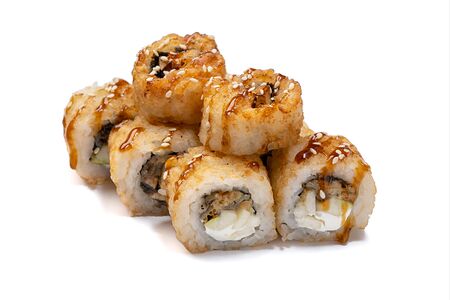  Унаги-ролл с грушей