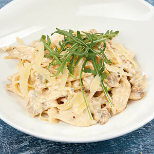 Альфредо, спагетти