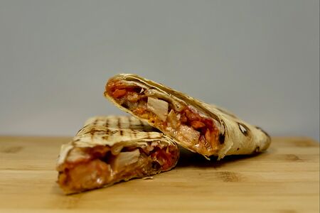 Мини-шаурма со свининой