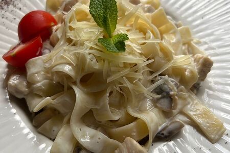 Феттуччине Альфредо