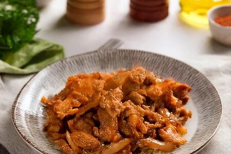 Поджарка из свинины