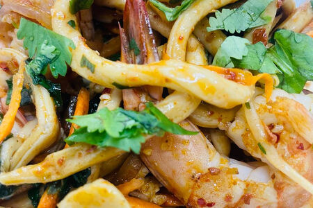 Жареная лапша М