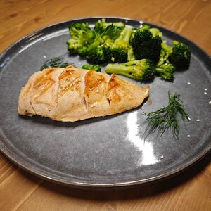 Куриное филе с брокколи