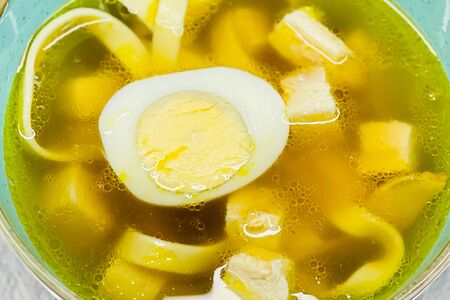 Лапша куриная