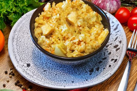 Плов с курицей