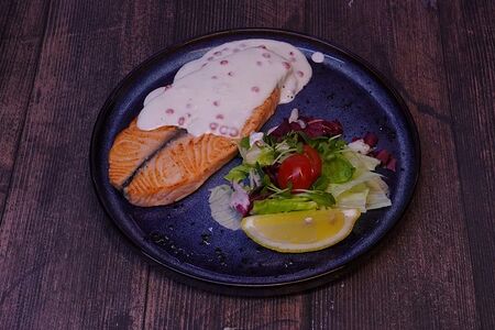 Стейк из лосося