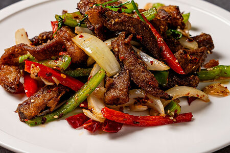 Баранина в сычуаньском стиле