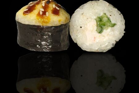 Запеченный ролл краб