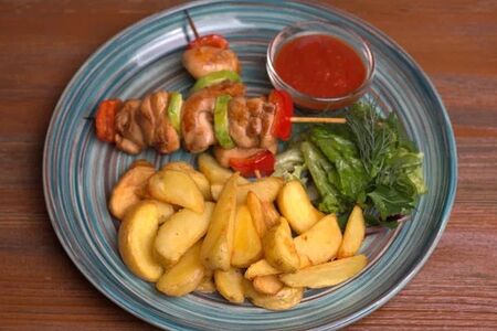 Шашлык из курицы