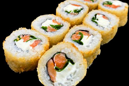 Сяке Темпура жареный