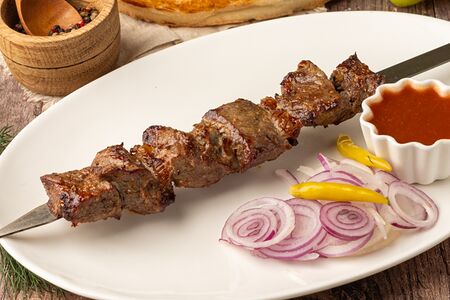 Шашлык из говядины (кусковая)  